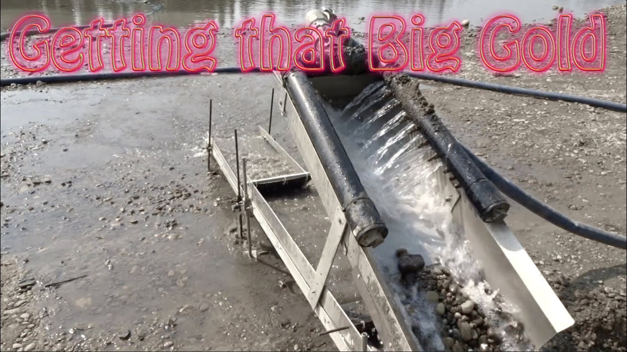 Gold Prospecting, Mining the Red Deer River Tailings Piles