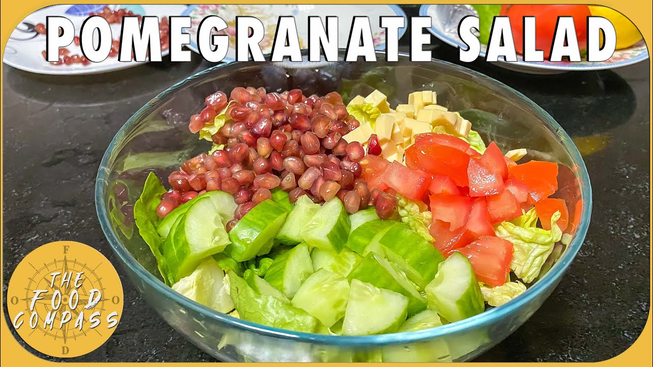 Pomegranate Salad | Quick and Easy Healthy Recipe