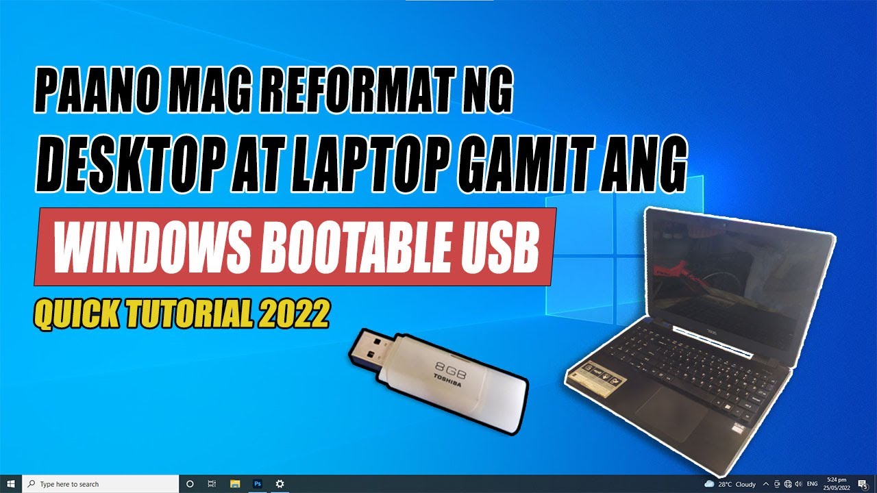 PAANO MAG REFORMAT NG DEKSTOP AT LAPTOP | MADALING PARAAN 🔥