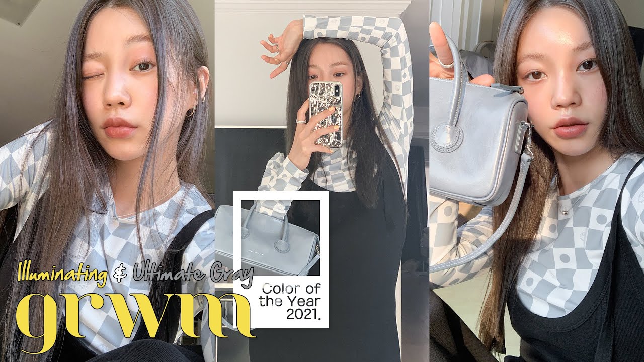 반모 GRWM｜팬톤 컬러 봄맞이 메이크업 룩｜2021 PANTONE COLOR OF YEAR