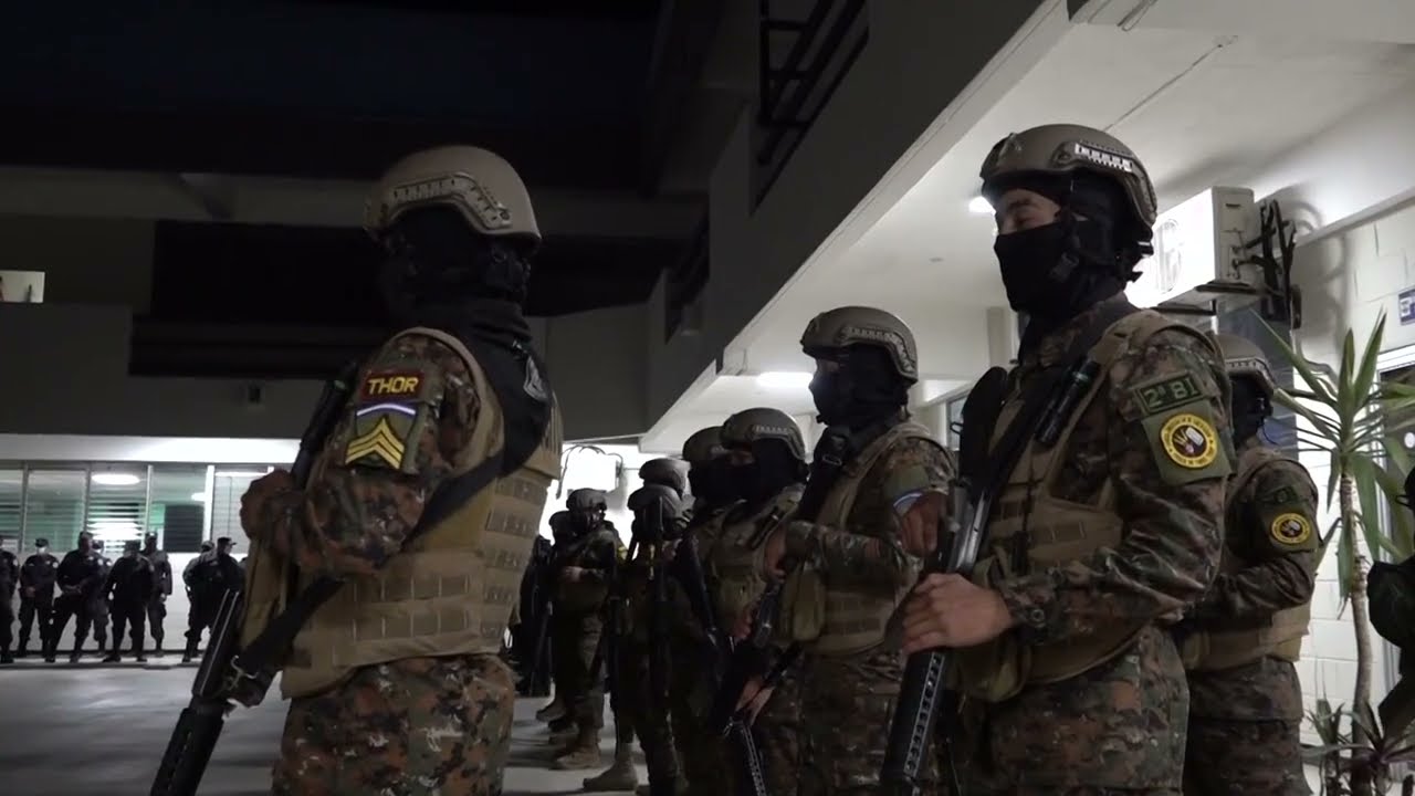 Operativo en Santa Ana