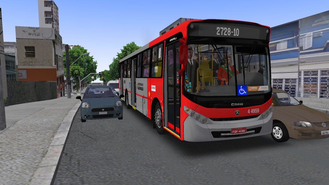 OMSI 2. Underrated freeware maps. 4. Ponte Rasa (big S&atilde;o Paulo map)