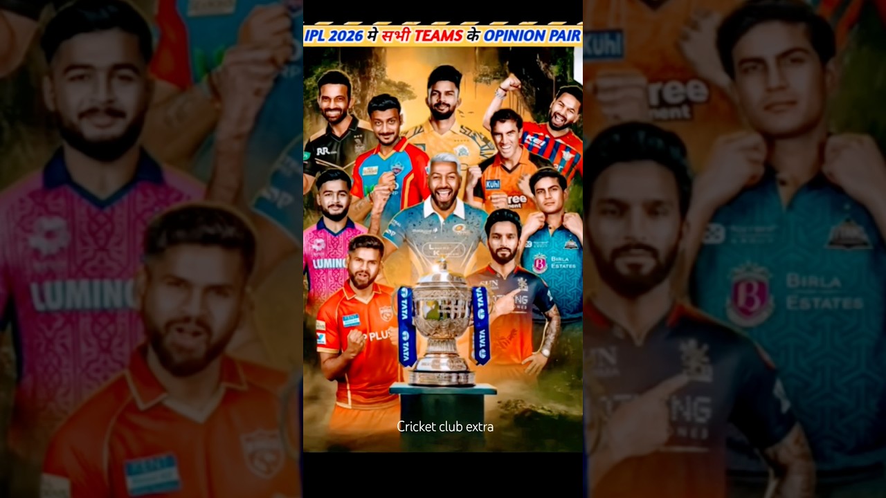 IPL 2026 मे All Teams के Opening Pair 🔥 #shorts #ipl #ipl2026