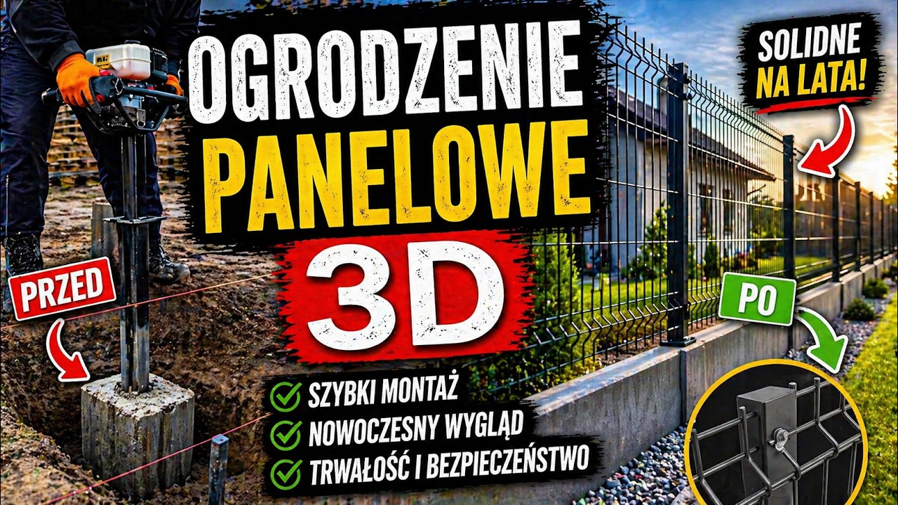 OGRODZENIE PANELOWE 3D