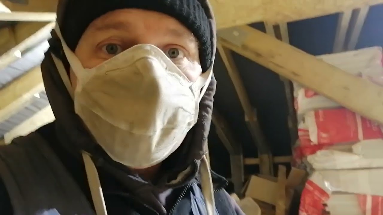 Как нельзя делать пол на холодном чердаке.