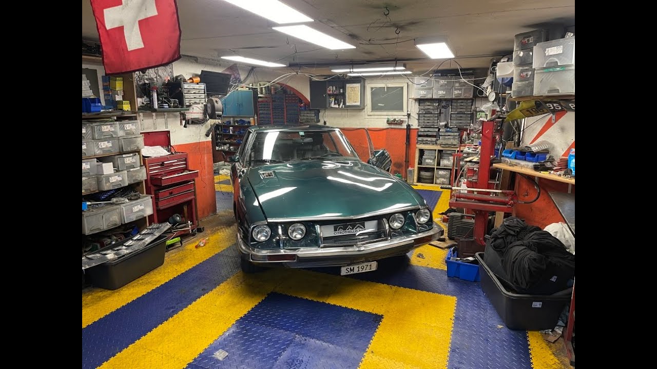 CITROEN SM 1971 2eme restauration pour ma SM. #citroen  #voituresdecollection #cars