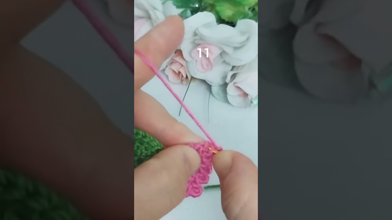#crochet #crochetflowerdesign #crocheteasyflower #crocheteasyflowermotif #flowers #diy #handmade