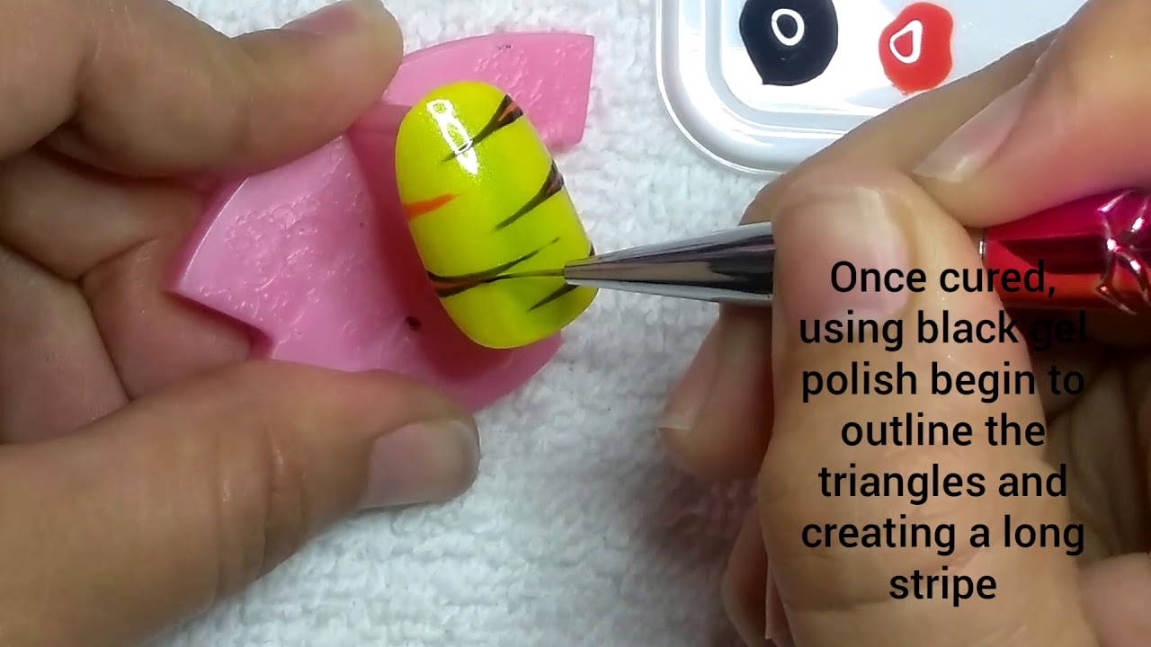 Tiger Print Nail Art Tutorial