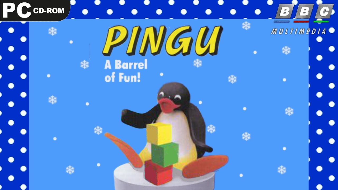 Pingu Barrel of Fun (1997) BBC multimedia PC Game Full Walkthrough