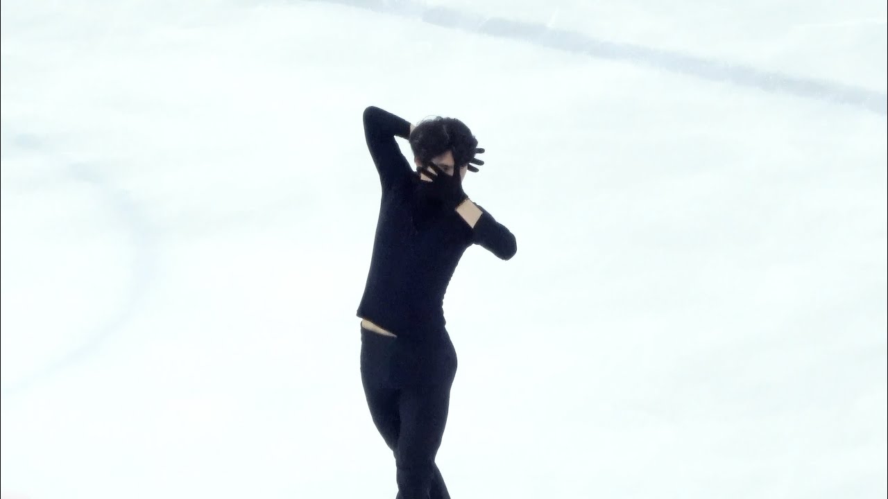 2025 피겨 랭킹대회 올림픽 1차 선발전 차준환 프리 런스루 - 물랑루즈 직캠 | Junhwan Cha FS Runthru - Moulin Rouge ost Fancam