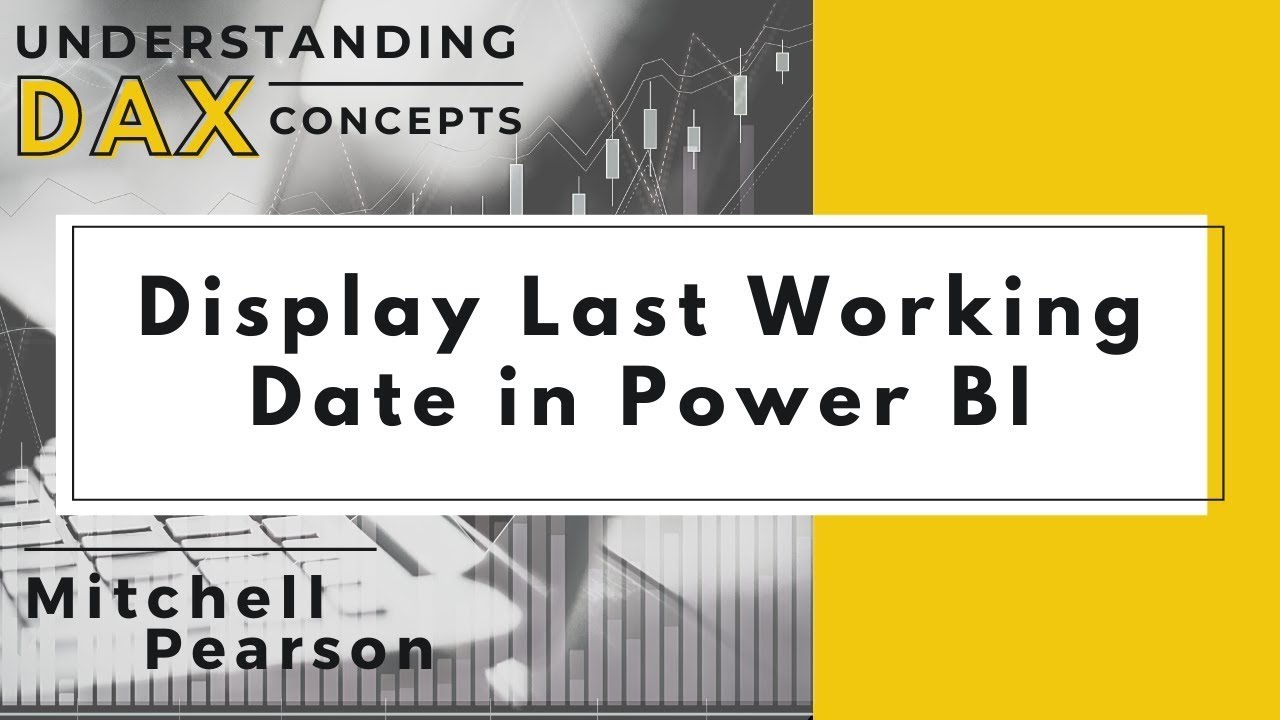 Filter your Power BI Report to the last working date using DAX! [Two simple solutions] ❗