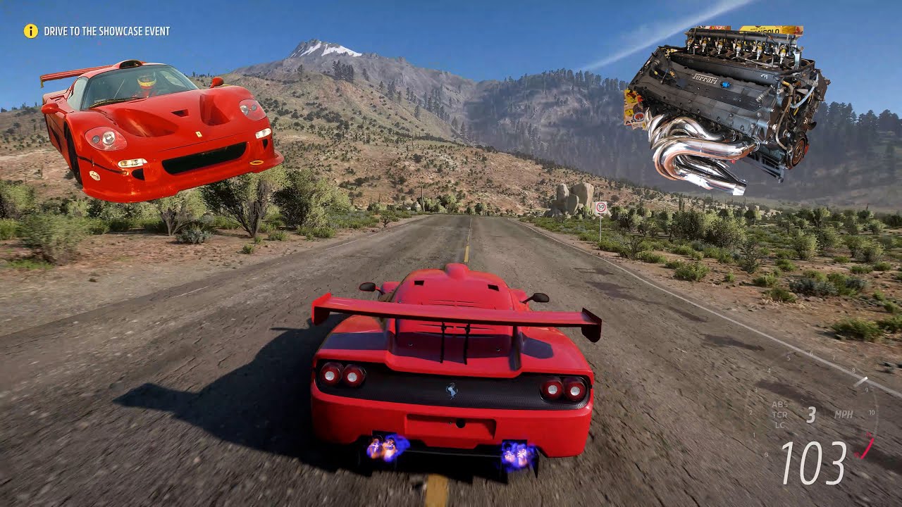 Mid-Engine V12 Manual Ferrari F50 hits 225 MPH+