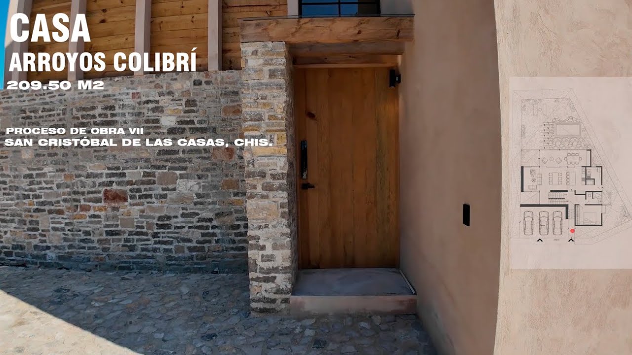 Casa Arroyos Colibrí I PROCESO de obra VII I SAN CRISTÓBAL DE LAS CASAS, CHIAPAS. I 209.50 M2