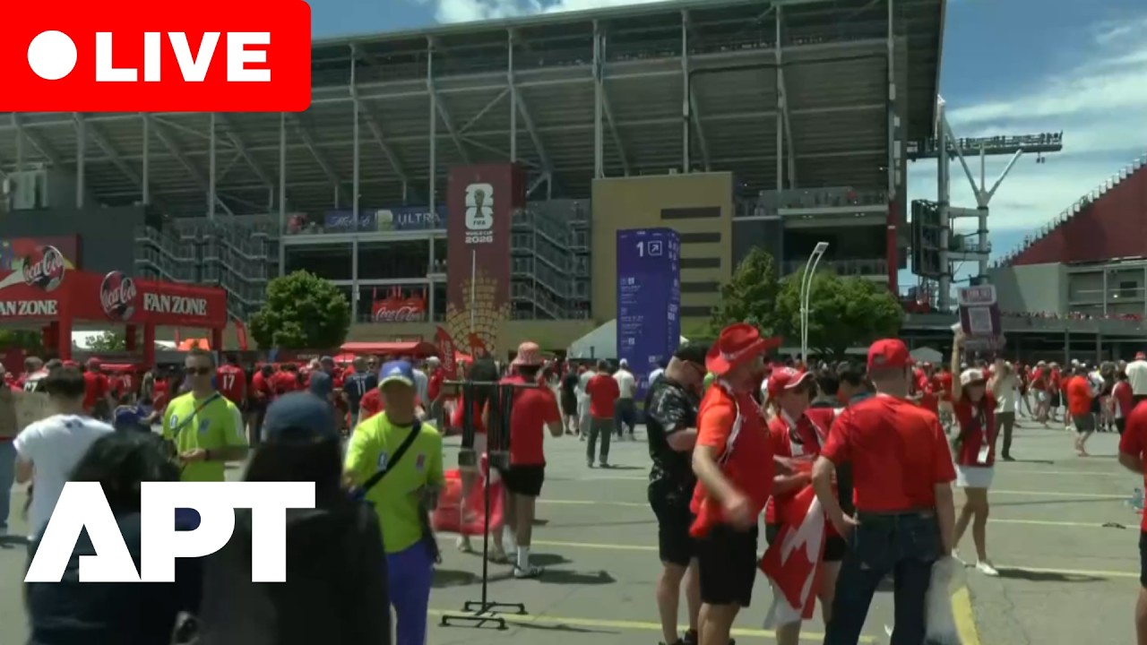 LIVE: Canada Fans Arrive at Toronto Stadium Ahead of World Cup Clash vs Bosnia and Herzegovina | APT