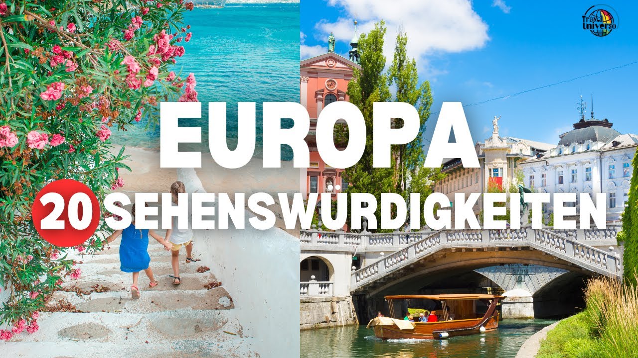 Beste 20 Sehenswürdigkeiten in Europa 🇪🇺 Reisevideo