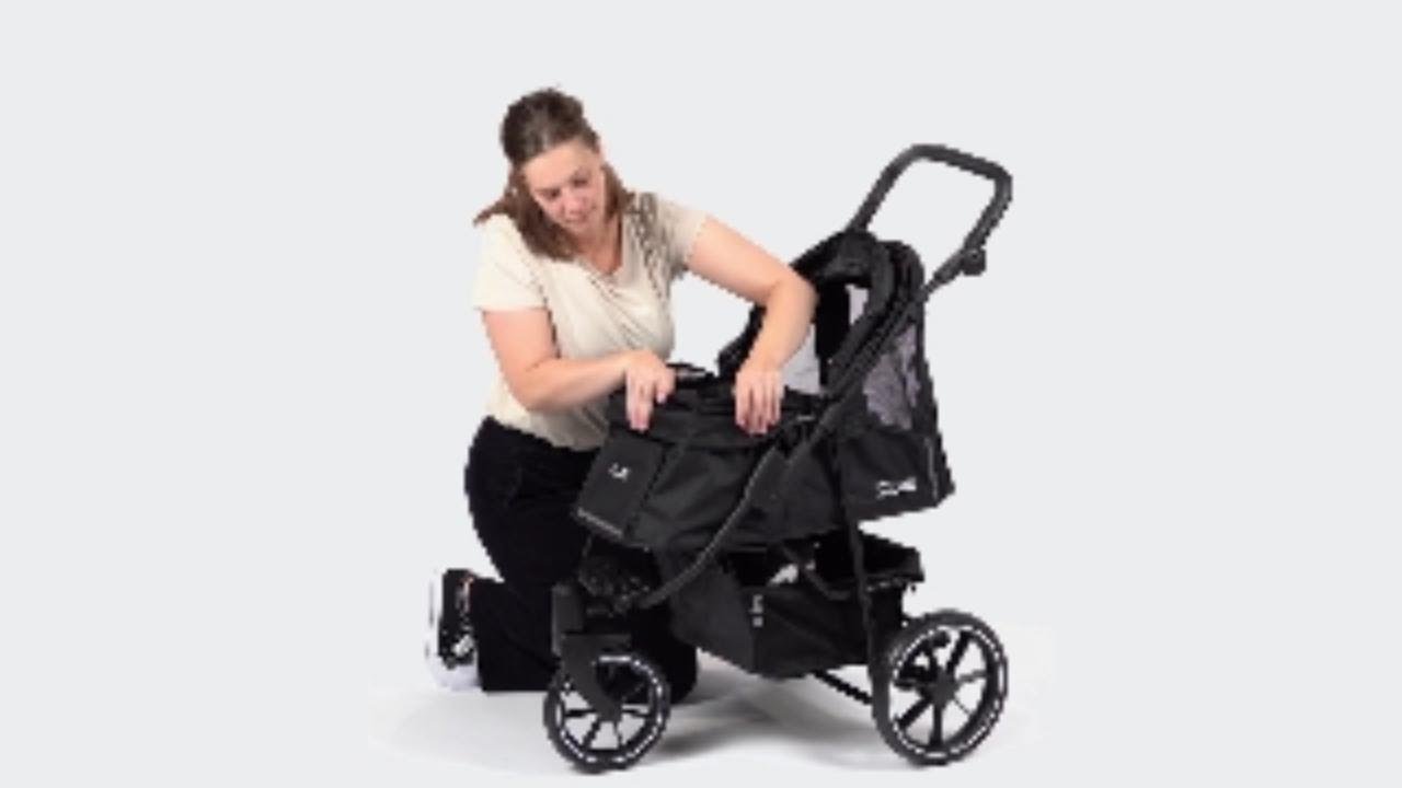 InnoPet Premium Cozy Dog Stroller Manual - Silver Circle Pets
