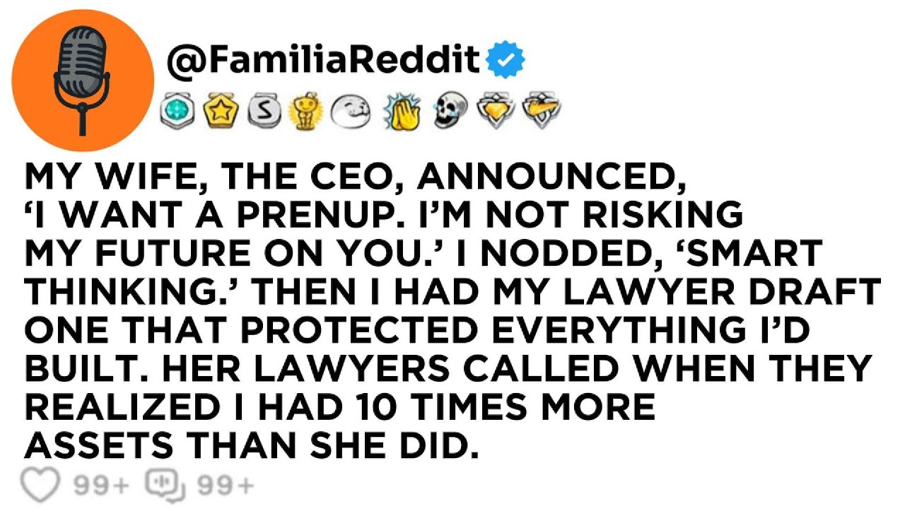 MY WIFE, THE CEO, ANNOUNCED, ‘I WANT A PRENUP. I’M NOT RISKING MY FUTURE ON YOU.’ I NODDED, ‘SMART..