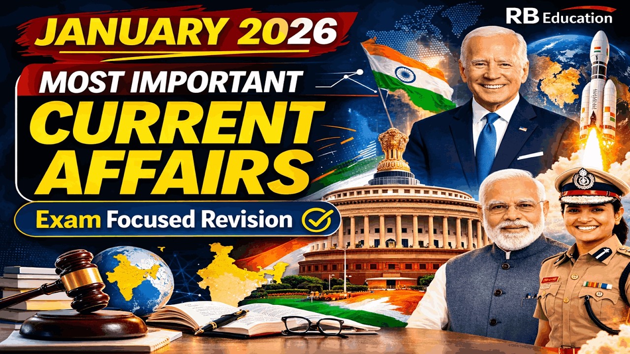 Current Affairs January | Current Affairs 2026 | Current Affairs for All Exams #currentaffairs2026