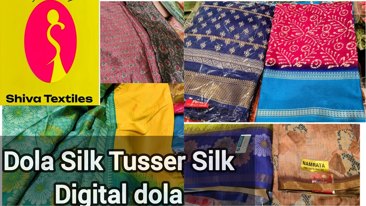 ‼️ В честь праздника Понгал, коллекция шелка туссар от Dolo Silks по низким ценам.