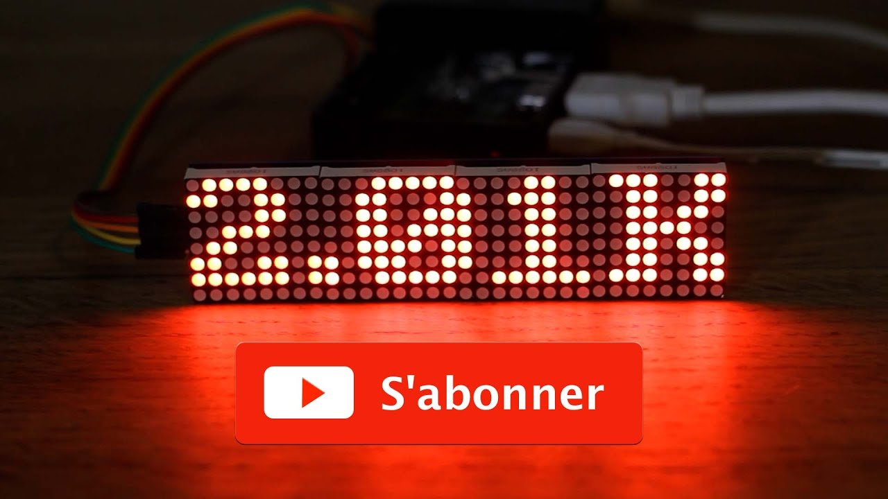 Fabriquer un compteur d'abonn&eacute;s YouTube avec un Raspberry Pi
