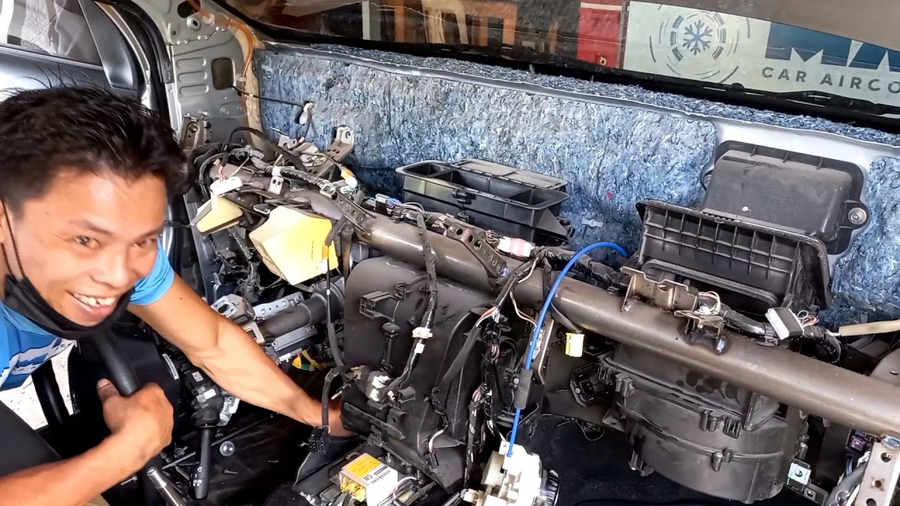 Baklas Dashboard: Toyota Avanza Aircon Cleaning