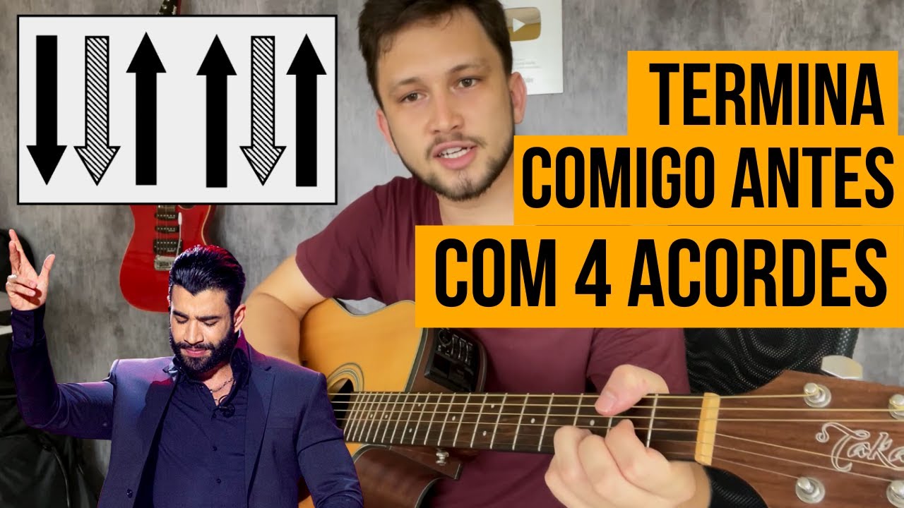 Como Tocar TERMINA COMIGO ANTES (Nova Gusttavo Lima) SIMPLIFICADA