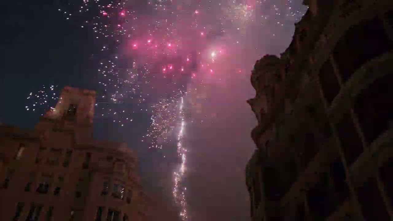 Mascleta Nocturna, Las Fallas 2024 Valencia