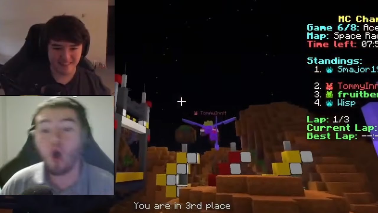 fruitberries reacts to old mcc moments (space race incident, hbomb hitw and grian)