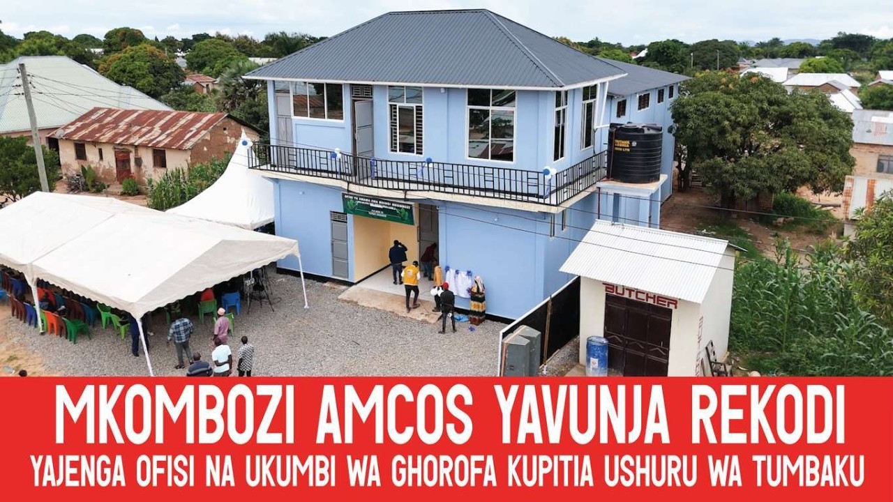 AMCOS YAVUNJA REKODI: UJENZI WA OFISI NA UKUMBI WA GHOROFA KWA ZAIDI YA 165MIL