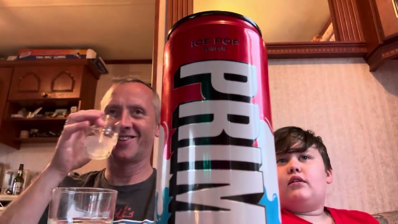 #PRIME ICE POP TASTE TEST