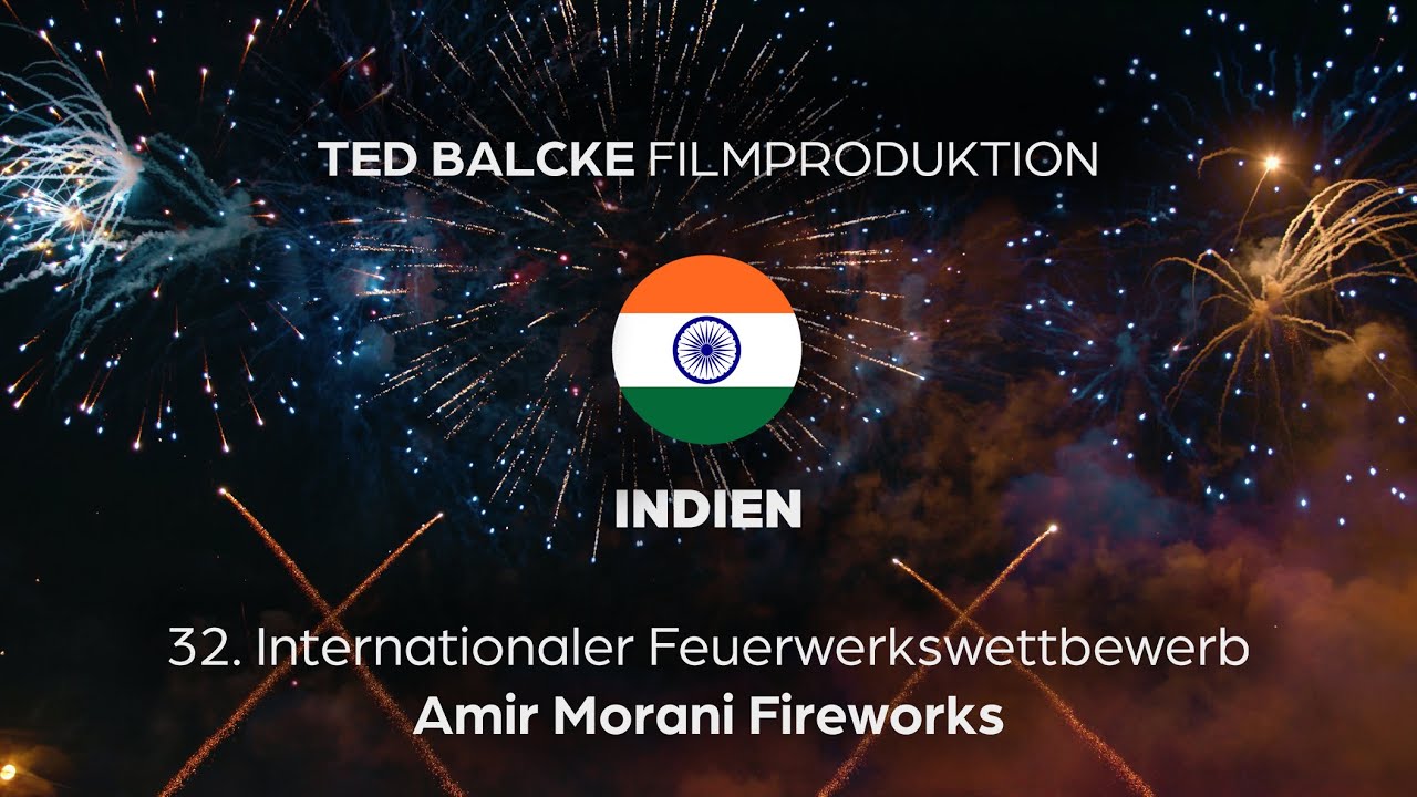 32. Internationaler Feuerwerkswettbewerb | Indien Amir Morani Fireworks | Hannover 2024 | HQ