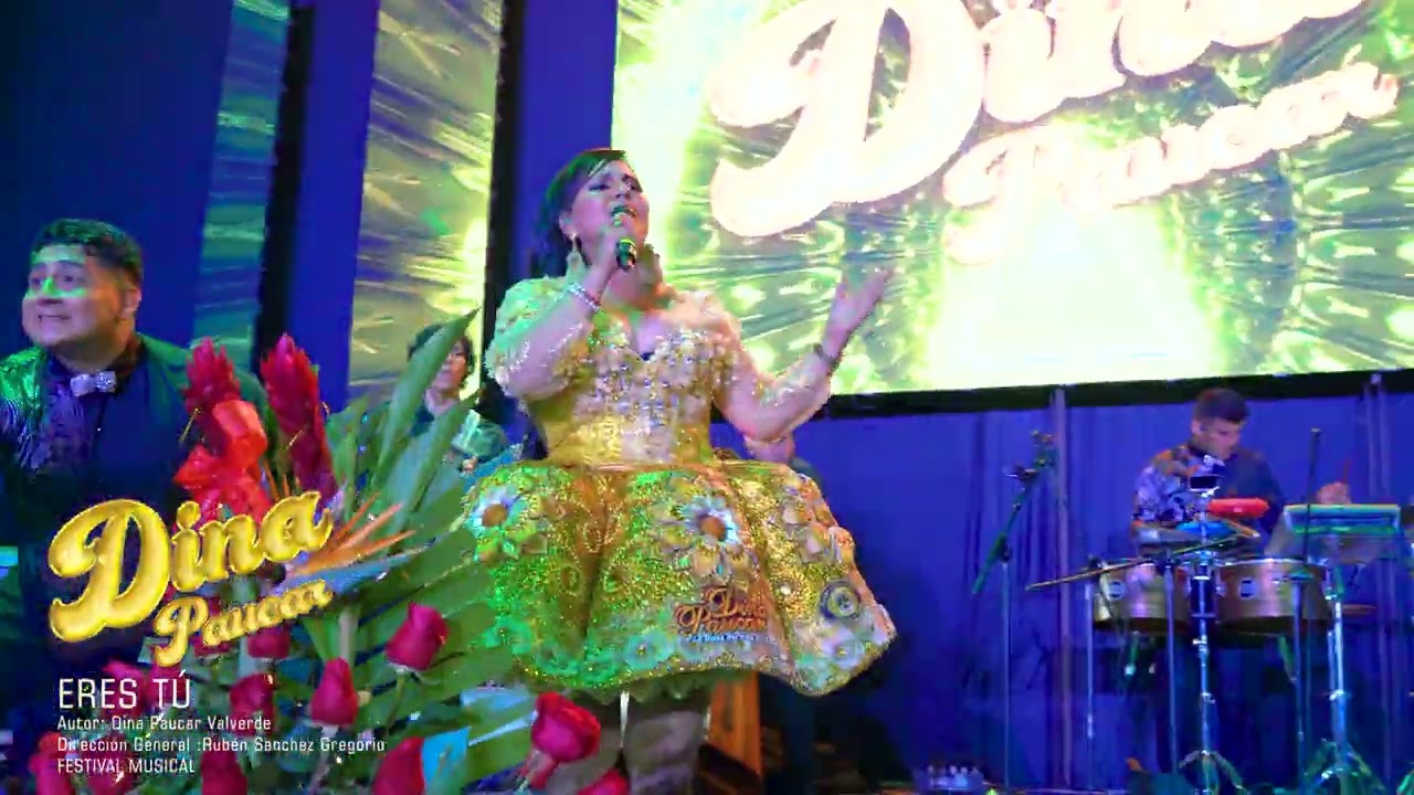 DINA PAUCAR - AMOR INCOMPARABLE / ERES (EN VIVO)