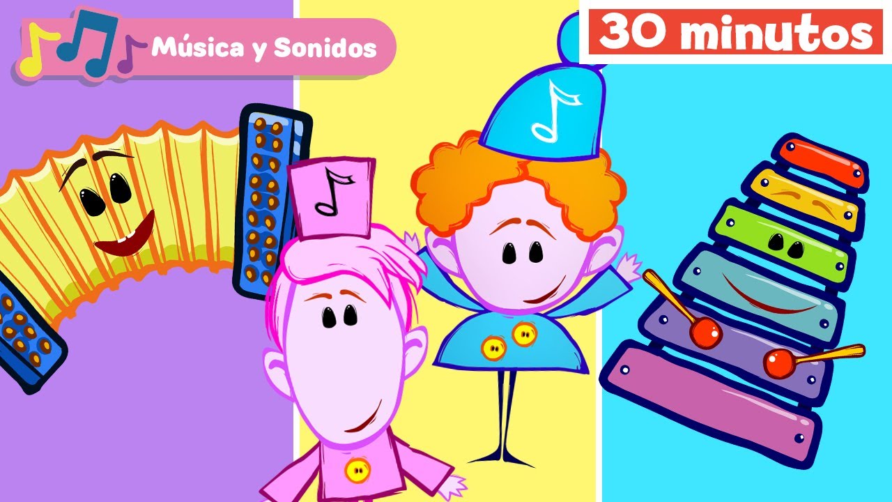 Las Notas Musicales | aprender instrumentos musicales | Sonidos para niños | Mi Primera Universidad