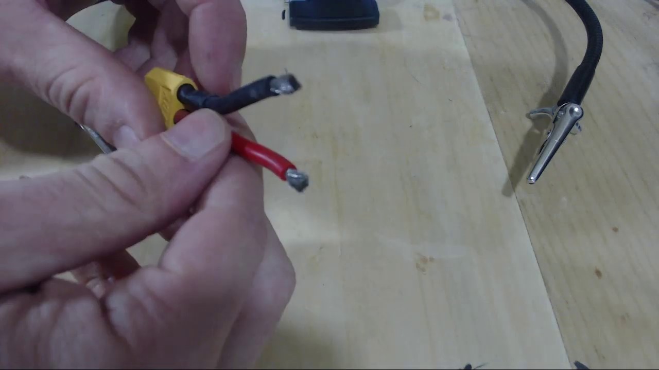 Soldering Battery Connector to Power Distribution Board