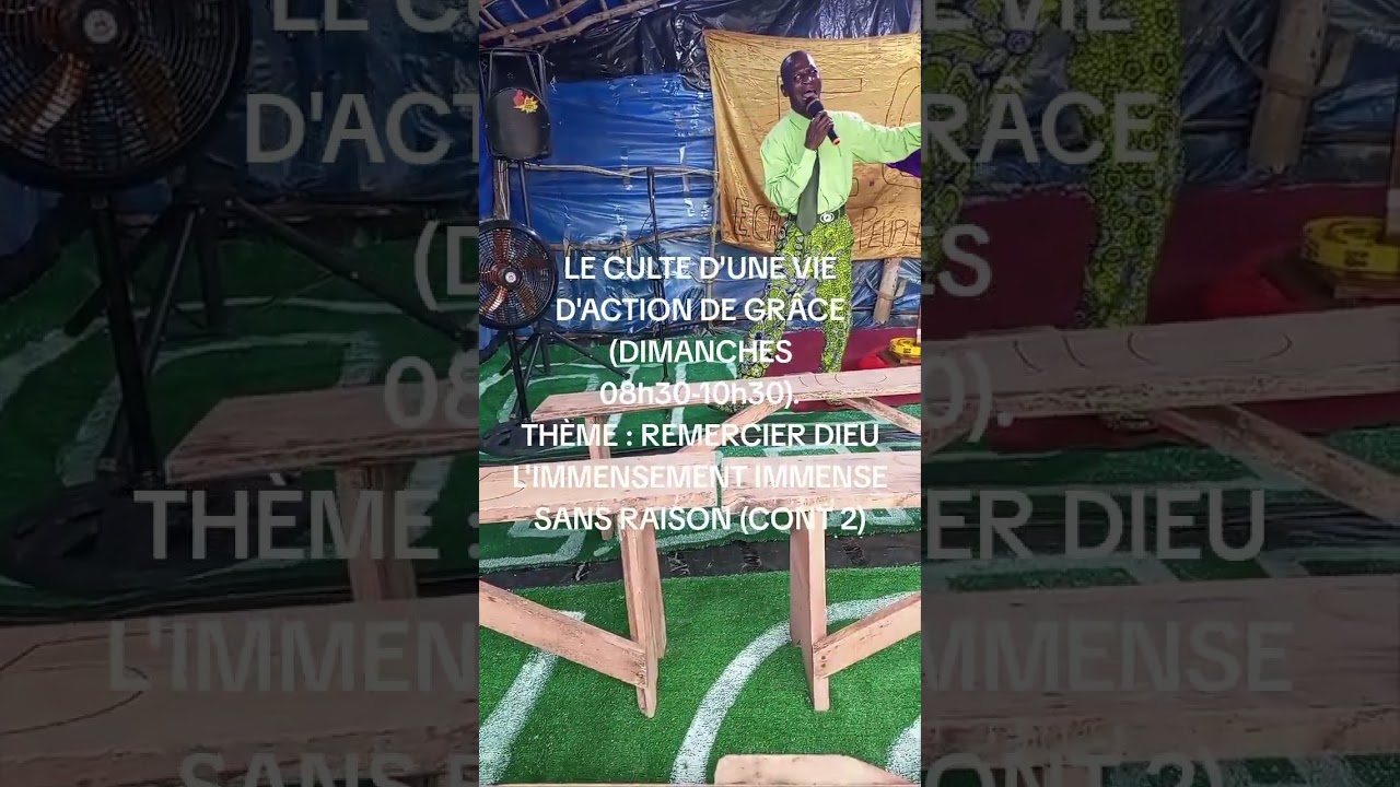 REMERCIER DIEU L'IMMENSEMENT IMMENSE SANS RAISON (CONTINUATION 2)