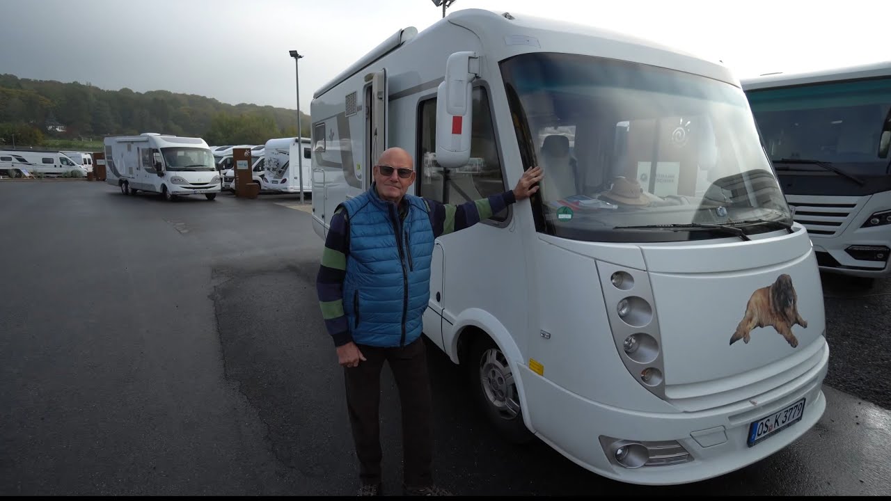 40 Jahre ins Camping verliebt. Albert und sein Wohnmobil Niesmann Bischoff Arto. 8 Jahre problemlos.