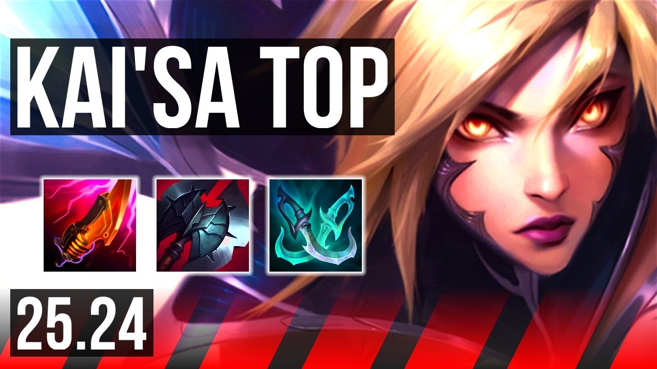 KAI'SA vs JAX (TOP) | Press The Attack | KR Master | 25.24