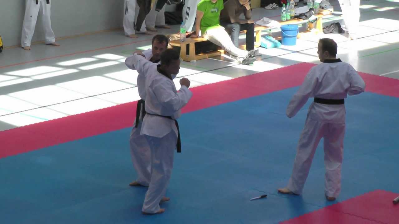 Taekwondo Bundes-Dan-Prüfung - Rainer Tobias (TG Hanse) - Hosinsul (Selbstverteidigung)
