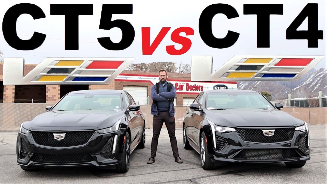 2023 Cadillac CT5-V VS 2023 Cadillac CT4-V: Which V Car Is Better?
