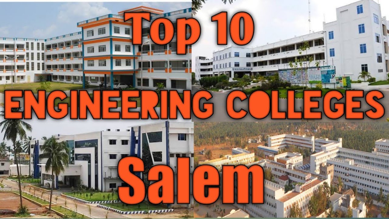 Top 10 Engineering College in Salem || Government College || sona college