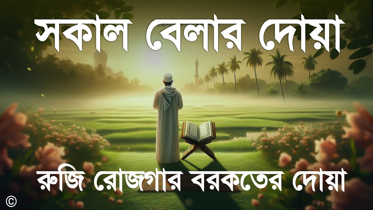 সকালের দোয়া ও জিকির | সকালটা শুরু হোক হৃদয় শীতল করা বরকতময় আয়াত দিয়ে। Morning Dua By Alaa Aqel 