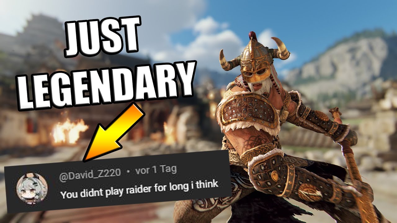 Raider Clutch Request done! - Legendary Viking incoming!| ForHonor