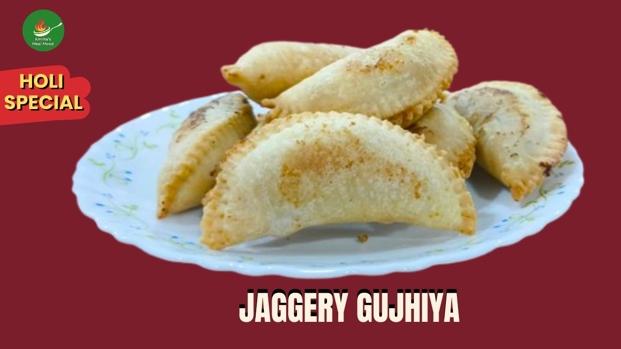 Jaggery Gujiya – The Perfect Holi Sweet with a Twist!