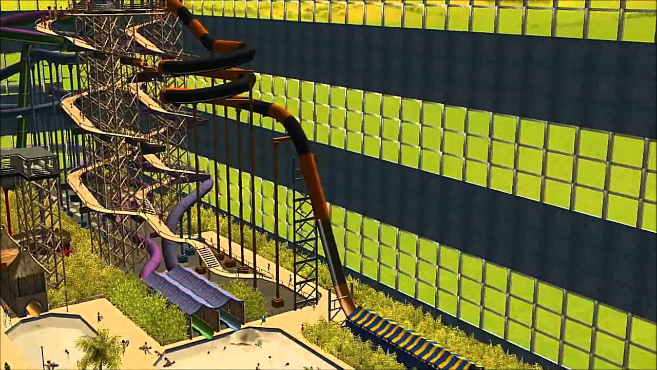 RCT3 - Blue Waters Water Park | (Season 1) (Season Finale)