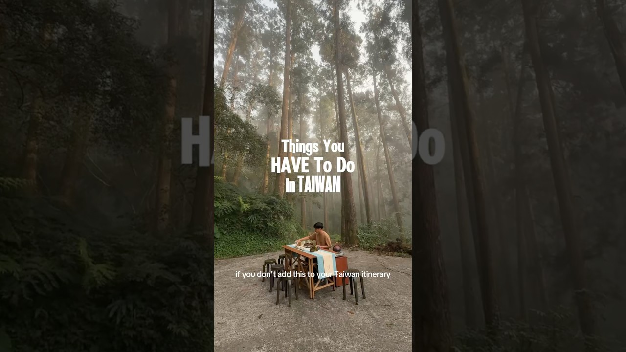 Что нужно обязательно сделать на Тайване 🫖🇹🇼