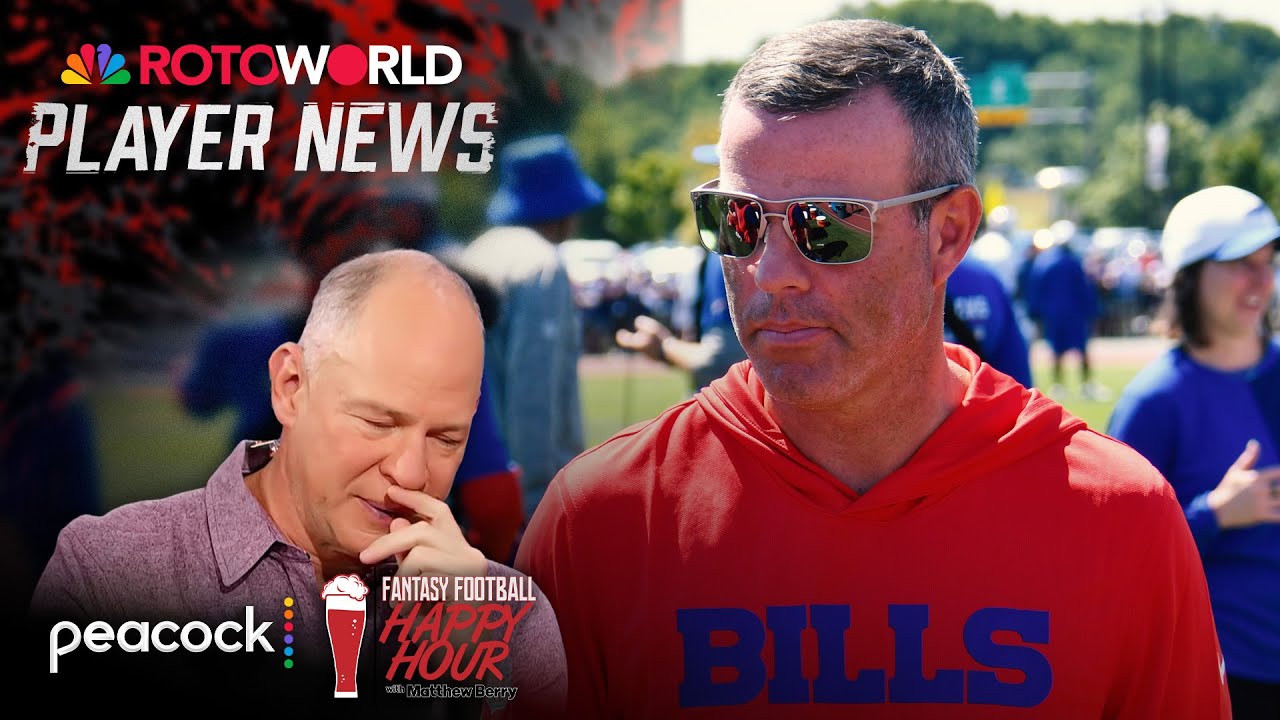 Should Bills have fired Brandon Beane with Sean McDermott | Fantasy Football Happy Hour | NFL on NBC