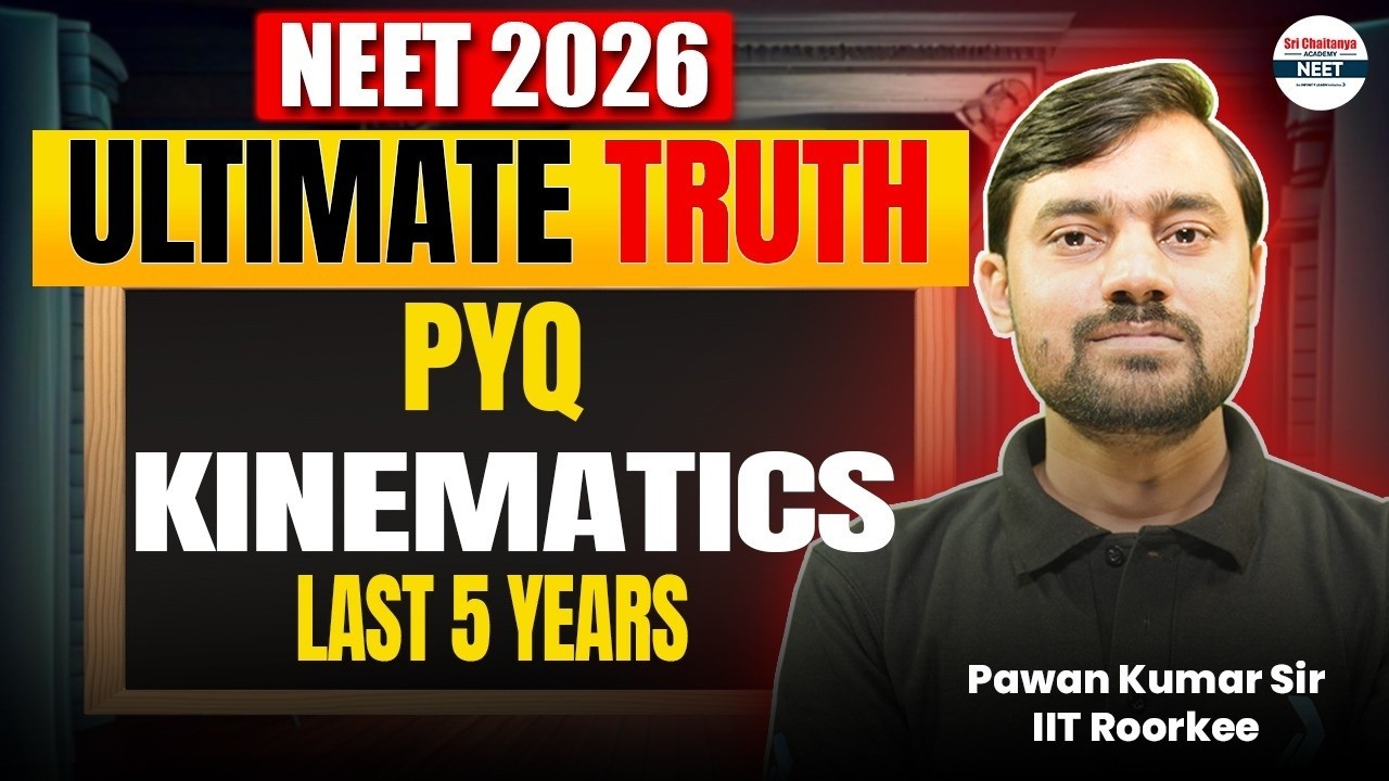 Kinematics PYQ - Last 5 Years | NEET Physics | Important PYQs for NEET 2026 | Must Watch! #LIVE