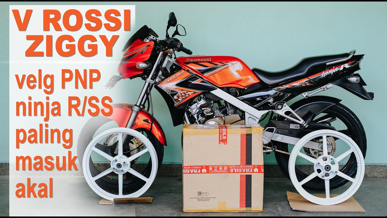 Review velg terbaru V rossi ZIGGY pnp ninja R/SS