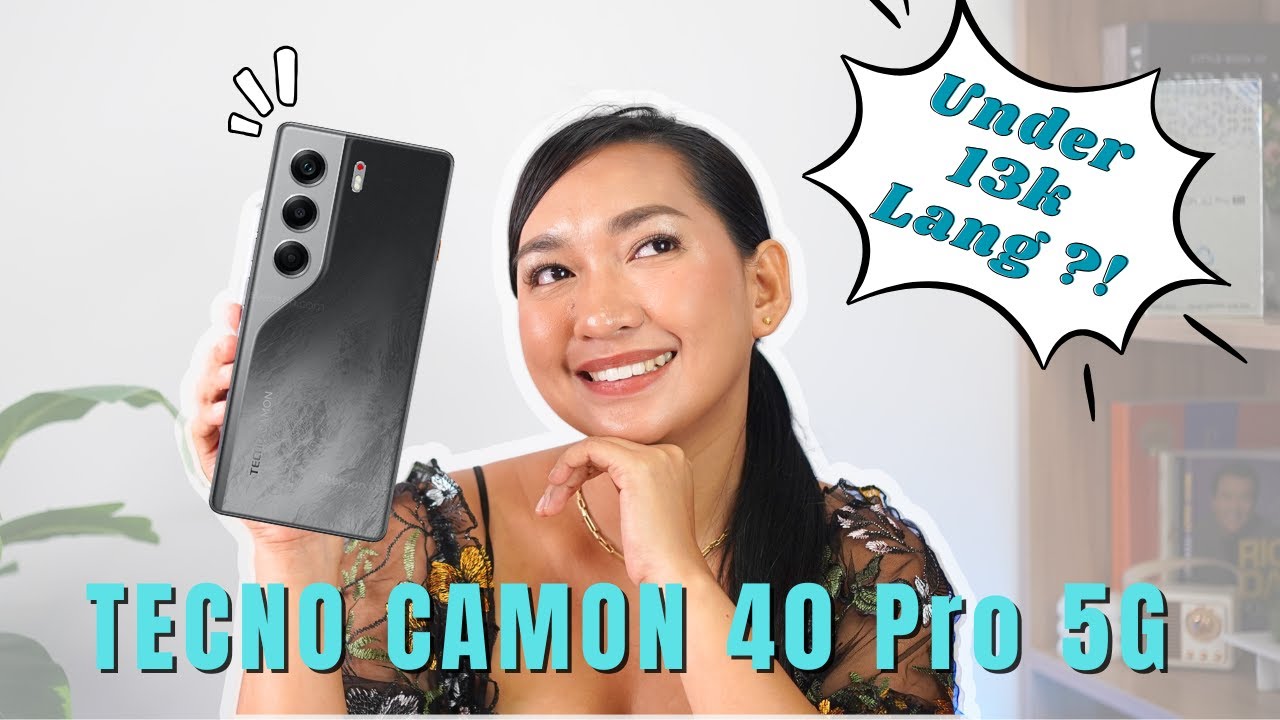 TECNO CAMON 40 Pro 5G : Smart AI, Stunning Cameras, Unbeatable Value.