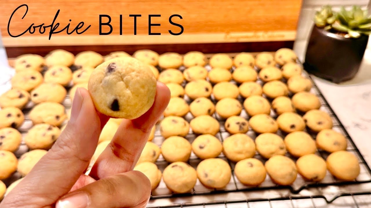 Cookie bites | perfect snack | make and freeze recipe | Easyomatic cuisine